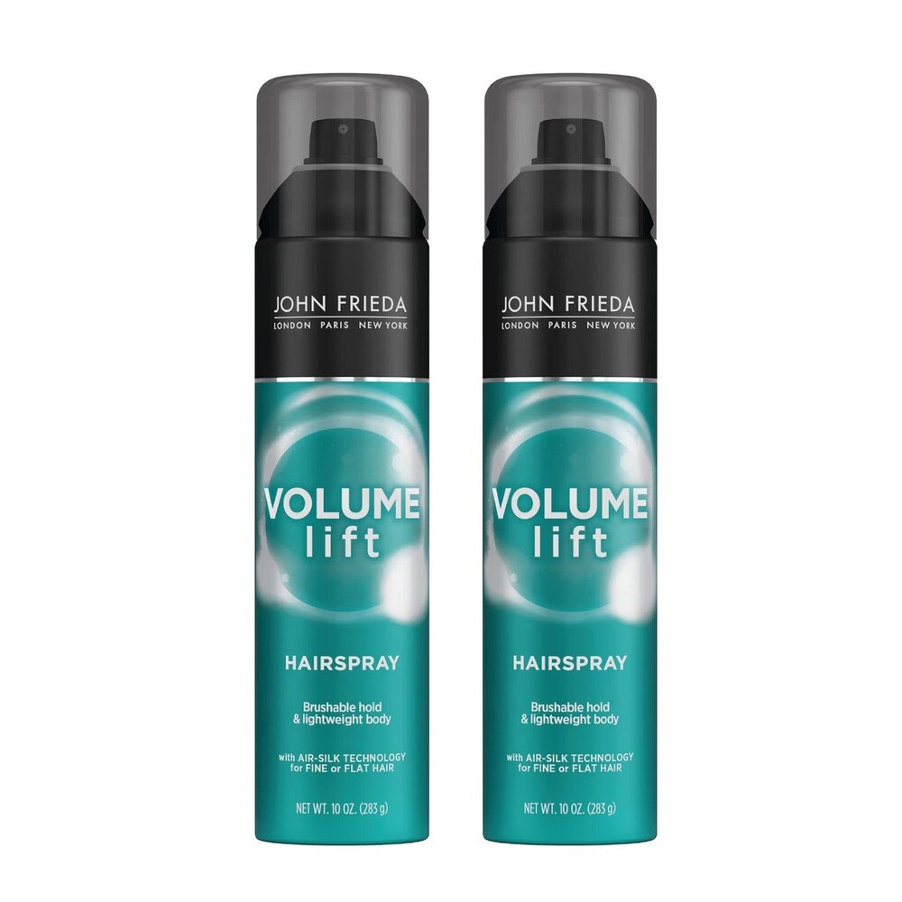 John Frieda Volume Lift Hairspray 2 Pack 10 Oz Each Fine or Flat Hair